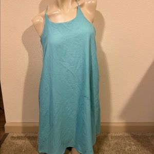 Truth NYC Teal Racerback Dress Size Small